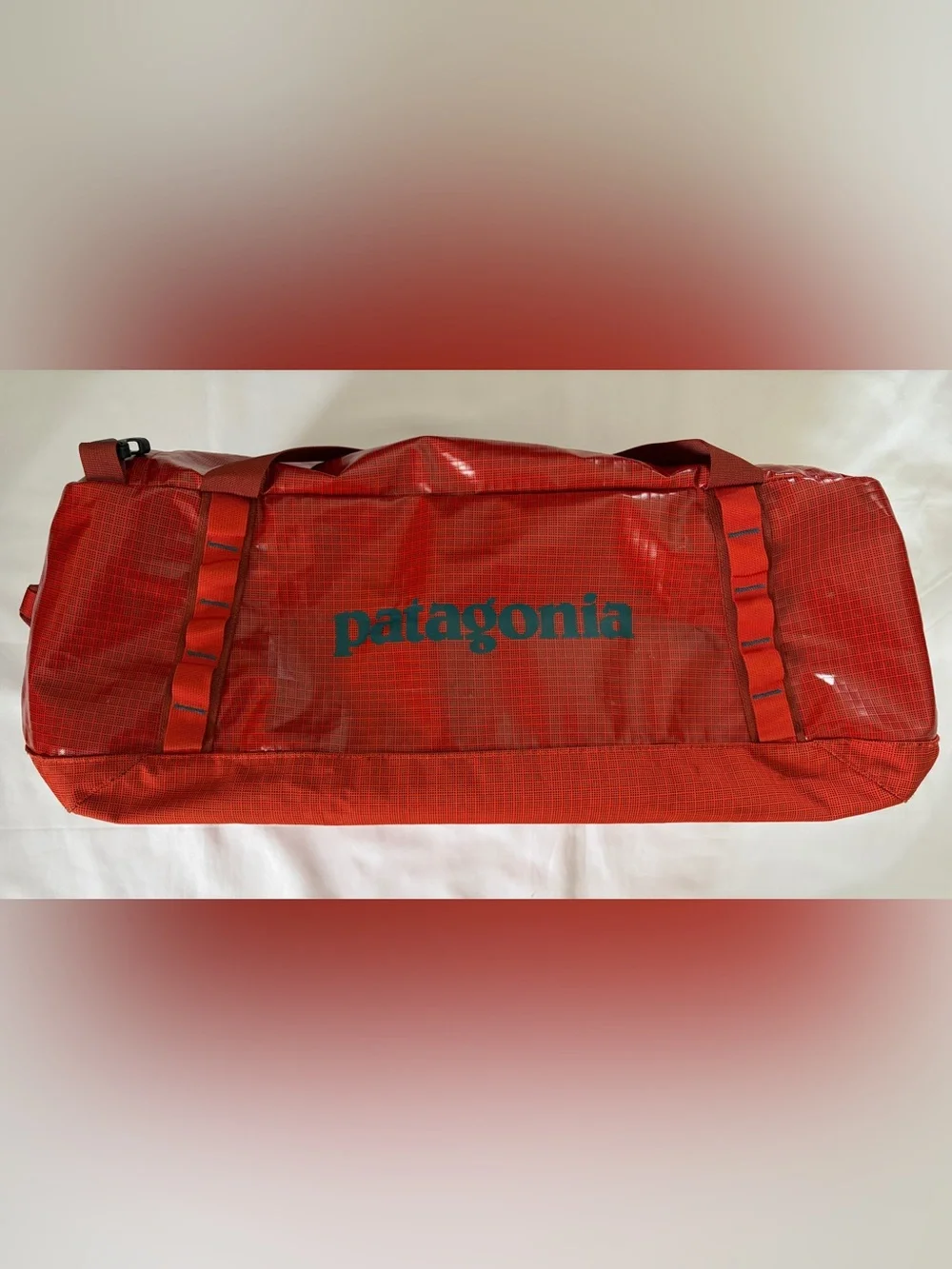 Patagonia Black Hole Duffel Bag 55L Backpack #49342 Hot Ember